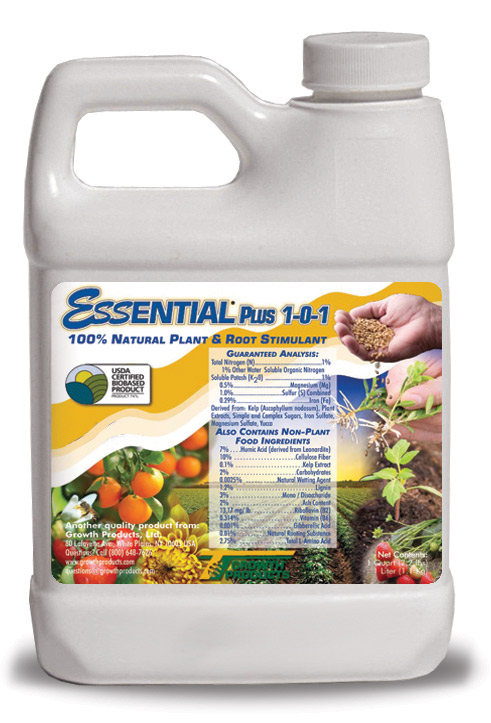 Essential® Plus Organic 1-0-1 Quart Bottle - Liquid Fertilizer